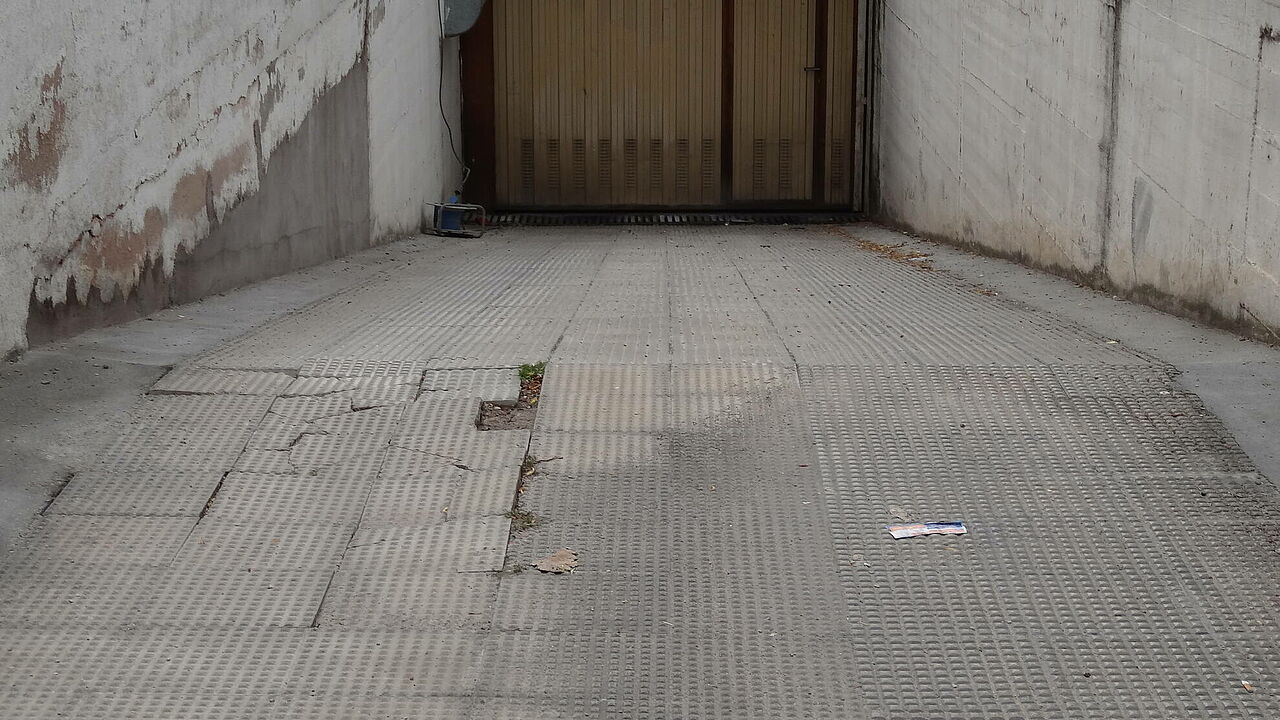 Estado previo de la rampa